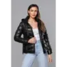 Dámská krátká zimní bunda MODA3066 černá