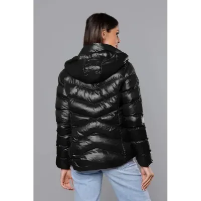 Dámská krátká zimní bunda MODA3066 černá
