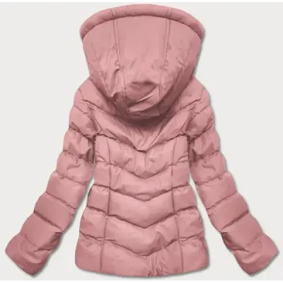 Dámská zimní bunda MODAM726 růžová