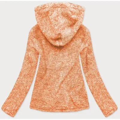 Dámská plyšová mikina MODA008 pomerančová