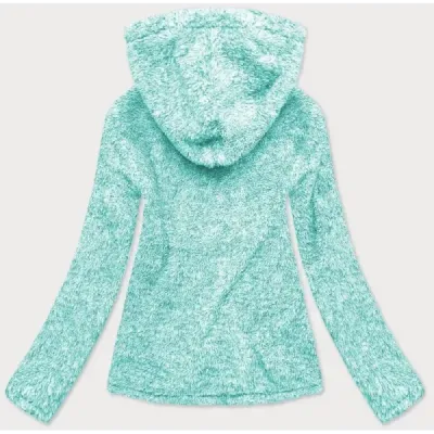 Dámská plyšová mikina MODA008 mátová