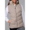 Dámská vesta MODA719 tmavě béžová
