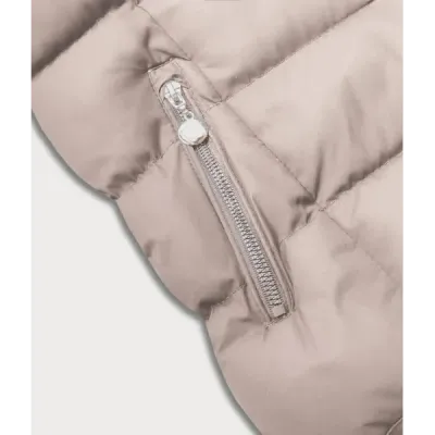 Dámská vesta MODA719 tmavě béžová