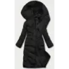 Dlouhá dámská zimní bunda MODA033 černá