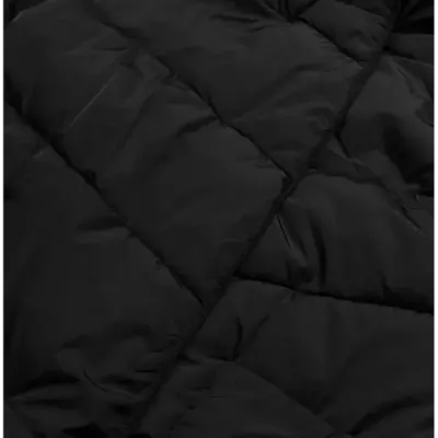 Dlouhá dámská zimní bunda MODA033 černá