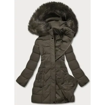 Dámská zimní bunda MODA9060 army