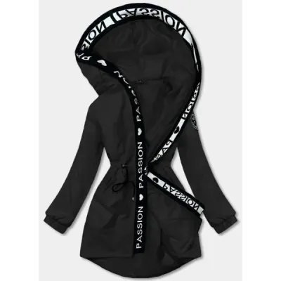 Dámská parka oversize MODA080 černá