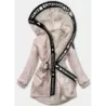 Dámská parka oversize MODA080 béžová