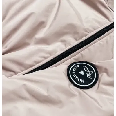 Dámská parka oversize MODA080 béžová