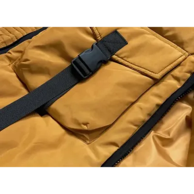 Dámská zimní bunda MODA1071 žlutá