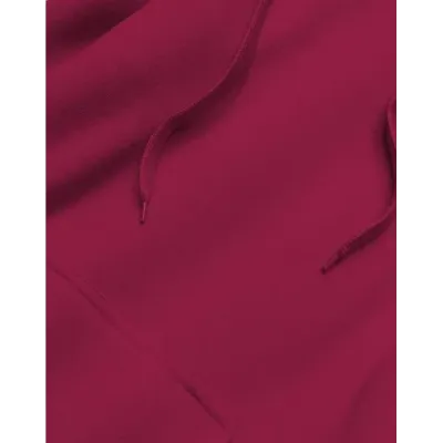 Dámská mikina MODA10003 bordó