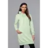 Dlouhá dámská tepláková mikina MODA0005 pistaciová