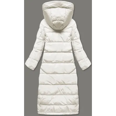 Dámská zimní bunda MODA3038 ecru