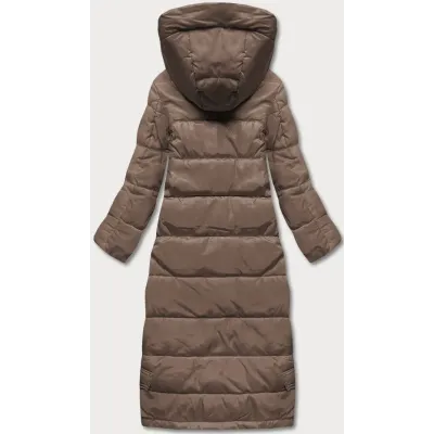 Dámská zimní bunda MODA3038 coffee