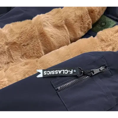 Dámská zimní bunda parka MODACAN588 tmavě modrá