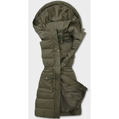 Dámská vesta s kapucí MODA860 army