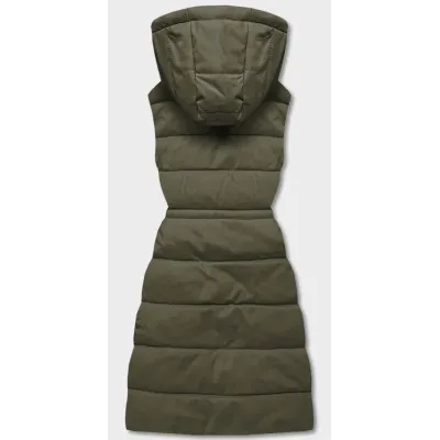 Dámská vesta s kapucí MODA860 army