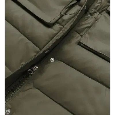 Dámská vesta s kapucí MODA860 army