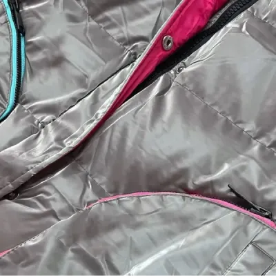Dámská zimní bunda MODA594 šedá
