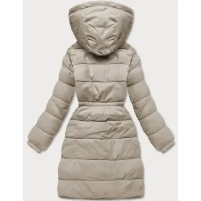 Dámská zimní bunda MODA865 béžová