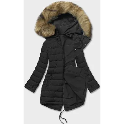 Dámská oboustranná zimní bunda MODA21508 černá