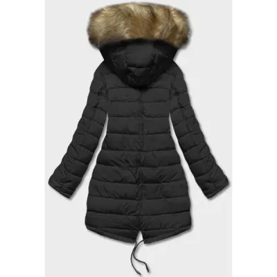 Dámská oboustranná zimní bunda MODA21508 černá