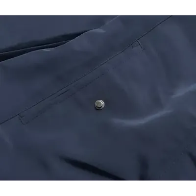 Dámská oboustranná zimní bunda MODA21508 tmavomodro-béžová