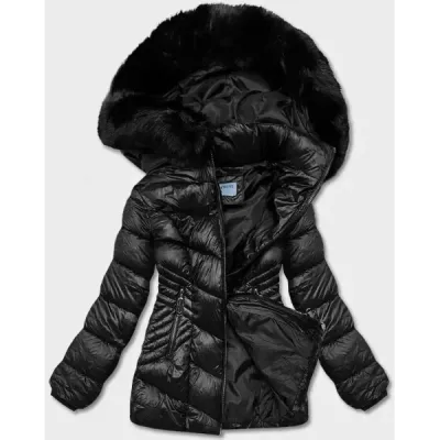 Krátká dámská bunda MODA8069 černá