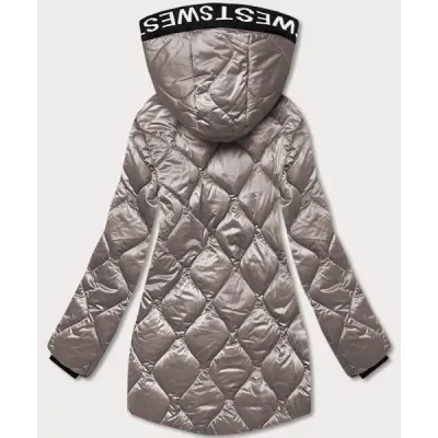 Dámská přechodná bunda MODA8113 béžová