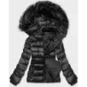 Krátká dámská zimní bunda MODA0129 černá