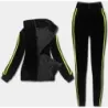Dámská sportovní souprava s legínami MODA9967 černo-limetková