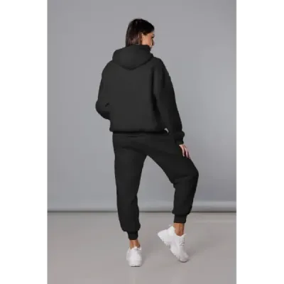Teplá dámská souprava MODA1104 černá