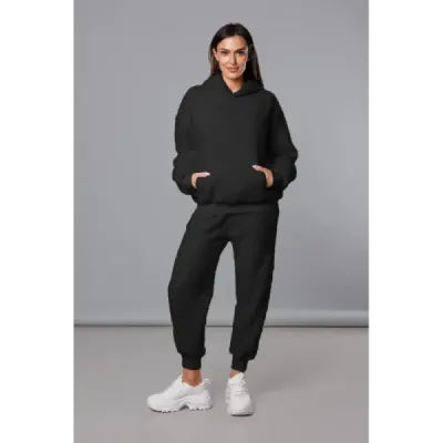 Teplá dámská souprava MODA1104 černá
