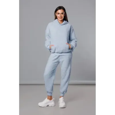 Teplá dámská souprava MODA1104 světle modrá