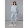Teplá dámská souprava MODA1104 světle modrá