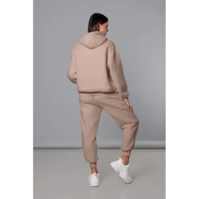 Teplá dámská souprava MODA1104 béžová