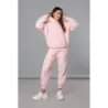 Teplá dámská souprava MODA1104 růžová
