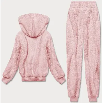 Teplá dámská souprava MODA1104 růžová Teplá dámská souprava MODA1104 růžová