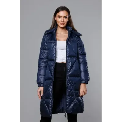 Dámská přechodná bunda MODA2081 tmavě modrá