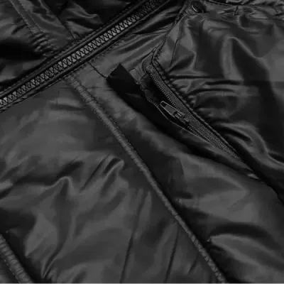 Dámská prošívaná přechodná bunda MODA205BIG černá