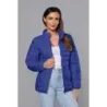 Lehká prošívaná jarní bunda MODA3037 tmavě modrá