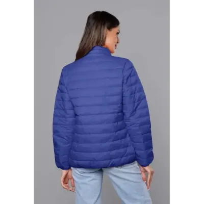 Lehká prošívaná jarní bunda MODA3037 tmavě modrá