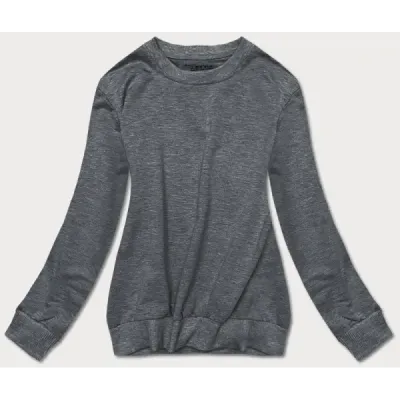 Tenká dámská mikina MODA8W05 tmavě šedá