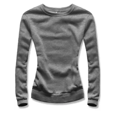 Tenká dámská mikina MODA8W05 tmavě šedá