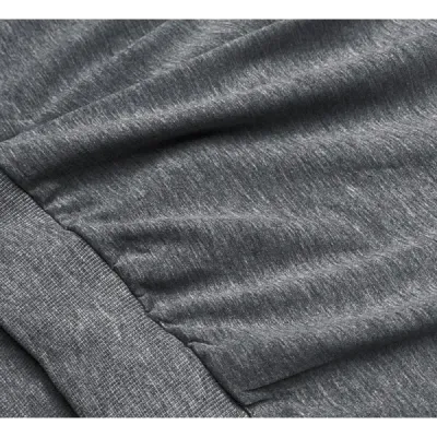 Tenká dámská mikina MODA8W05 tmavě šedá