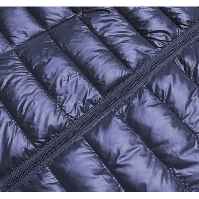 Lehká dámská prošívaná přechodná bunda MODA706 modrá