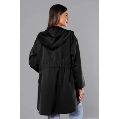 Dámská asymetrická tunika MODA8117 černá