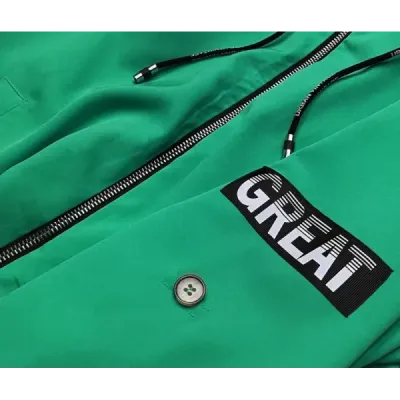 Dámská asymetrická tunika MODA8117 zelená