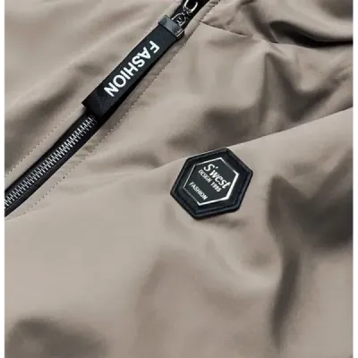 Dámská bunda parka s kapucí MODA8121 olivová