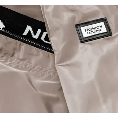 Dámská přechodná bunda MODA8145 kakaová